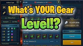 What's YOUR Gear Level!!??  Raid: Shadow Legends