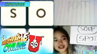 Dan, Janine, Maru and Anne play 'Word Brain' | Showtime Online U