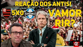 VAMOS RIR? REAÇÕES DO NETO - FLAMENGO 5X0 GRÊMIO- LIBERTADORES 2019