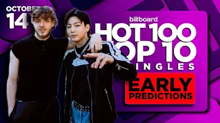 EARLY PREDICTIONS | Billboard Hot 100, Top 10 Singles | October 14th, 2023