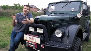 GAZ-69 from Kazakhstan on the 5vz SWAP. Overview ...