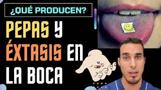 ¿Qué son las PEPAS? - Efectos de las DROGAS en la boca y DIENTES - Pastillas - #shorts