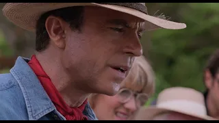 Jurassic Park (1993) - Raptor Feeding Scene