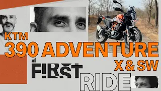 KTM 390 Adventure X & SW First Ride Impressions