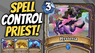 This Priest deck only has 1 minion. And it destroys Druid.