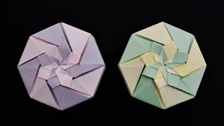 Paper BOX WITH FLOWER | Modular Origami | Tutorial DIY by ColorMania