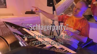 Schlagerparty "Wir sind frei" / Frank Heinen - WERSI Orgel Sonic OAX 1000 / Instrumental Musik