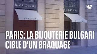 Paris: la bijouterie Bulgari, place Vendôme, cible d'un braquage