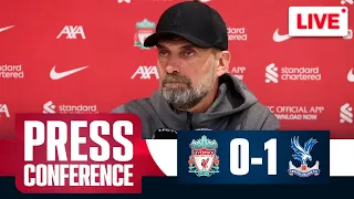 Jurgen Klopp Post-Match Press Conference LIVE | Liverpool 0-1 Crystal Palace