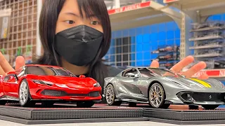 【登録者1000人突破記念】高級ミニカーメーカー BBRの1/18 フェラーリ 296 GTBと812 コンペティツィオーネを紹介してみたwwww