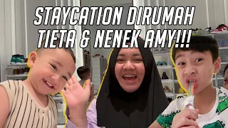 DITINGGAL MAMA APPA KERJA KE SPANYOL SEMINGGU?! AA DAN CIPUNG DIUNGSIIN KE RUMAH TIETA & NENEK AMY!!