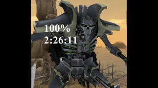 Speedrun Warhammer 40000: DoW Dark Crusade WR (100% Necron) - 2:26:11