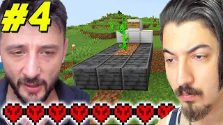 YBJ GELDİ ve ÖLENLERE MEZAR YAPTIK 🙄 ÖLDÜN ÇIK HARDCORE 1.20 Minecraft 4.Bölüm