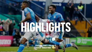 Stockport County Vs Walsall FC - Match Highlights - 13.01.24