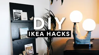 DIY IKEA HACKS 2022! SUPER AFFORDABLE ROOM DECOR + FURNITURE!