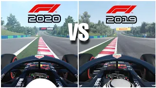 F1 2020 VS F1 2019 | Almost the same or completely different?  [4K comparison]