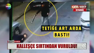 Kalleşçe sırtından vuruldu!