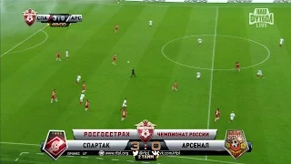 Гол Квинси Промеса. «Спартак» – «Арсенал» | РПЛ 2015/16