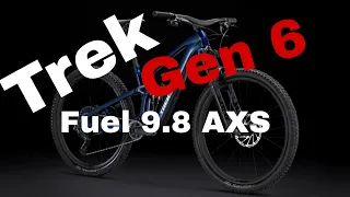 2023 Trek Trek Fuel EX 9.8 AXS Gen 6 Walkaround with Spec and Actual Weight