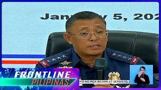 PNP Chief Azurin, 2 pang matataas na PNP official, nagpasa na ng courtesy resignation