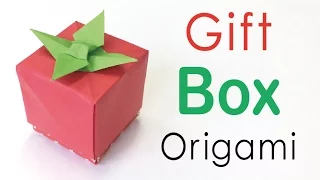 Origami Paper Tomato Gift Box ✨DIY✨ - Origami Kawaii〔#143〕