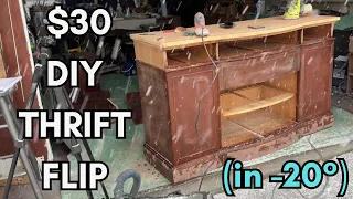 $30 to $1000 DIY THRIFTED Furniture Makeover