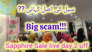 Sapphire  sale live 2024 //sapphire scam !! hit codes available??? /glamour it