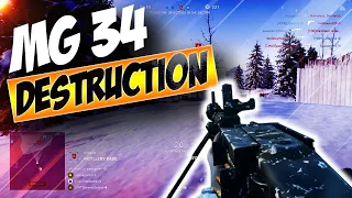 MG34 DESTRUCTION - Battlefield 5