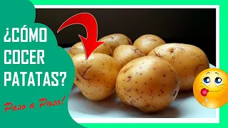 ► Como Cocer Patatas con Piel en Olla 🥔 Tiempo Exacto y [TIPS SECRETOS 🤫]