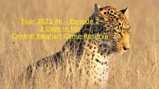 2023 Tour 4k - Episode 2 CKGR - The Leopard Episode