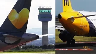 * Rare * | MANCHESTER DIVERTS at Liverpool Airport | RWY27 | 18/08/2017 | Departure