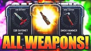 UNLOCKING ALL DLC "MELEE WEAPONS"!! - MODERN WARFARE REMASTERED HOW TO UNLOCK MELEE WEAPONS! (MWR)