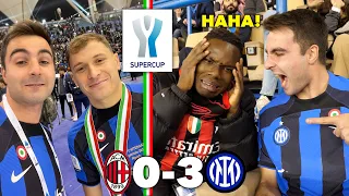 CAMPIONI! Milan 0-3 Inter LIVE REACTION dallo STADIO 🏟️ HD