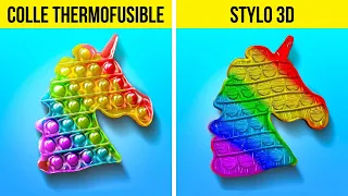 CRÉATIONS DIY STYLO 3D VS COLLE CHAUDE || Idées Incroyables et Astuces de Vie Par By 123 GO Like!