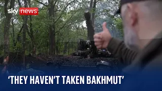 Ukraine war: Ukrainian tank crew in Bakhmut says Russia has not taken control of embattled city