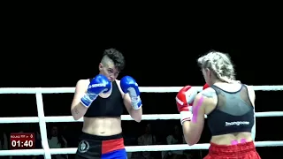SNIMAK BORBE: Aleksandra Krstić VS Spelli Spanou | Full fight