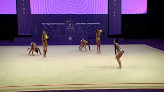 Brazil (BRA) - 2023 Rhythmic Junior Worlds Qualifications 5BA Group