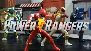 Power Rangers: Battle for the Grid [Ryu Crimson Hawk Ranger] Stop Motion