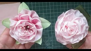 2 x Beautiful French Couture Ombre Flowers - Tutorial - jennings644 - Teacher of All Crafts