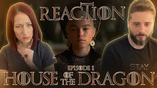 "The Heirs of the Dragon" | Couple First Time Watching House of the Dragon | Episode 1