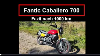 Fantic Caballero 700 Fazit nach 1000 km