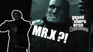 Mr.X in GTA San Andreas?! (RE2 Remake Crossover)