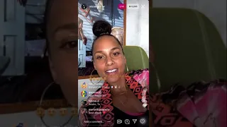 Alicia Keys IG Live (6/4/21)