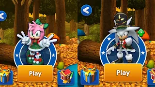 Sonic Dash | JINGLE BELLE AMY & NUTCRACKER SILVER | Gameplay - Walkthrough [Android & iOS] - #24