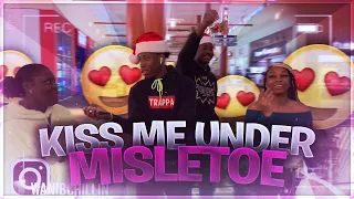CAN I GET A KISS 😘 UNDER THE MISTLETOE 🎄 | public interview