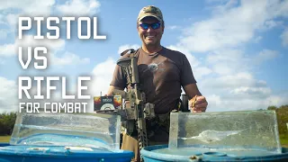 Pistol vs Rifle for Combat | Tactical Rifleman