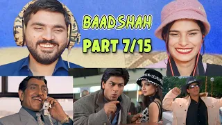 Baadshah : P#7 Funny Scene |Shah Rukh Khan |Amrish Puri| Pakistani Reaction