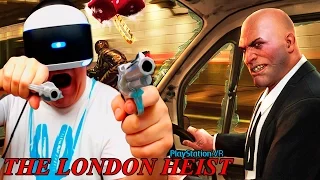 ROUBEI UM DIAMANTE E DEU "MERDA" | THE LONDON HEIST PLAYSTATION VR