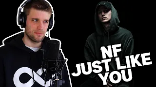 Rapper Reacts to NF JUST LIKE YOU!! | YOU'RE NOT ALONE 🙏 (Clouds Mixtape)