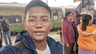 *Train हुई 4 घंटे late 😫🙄* 12859 CSMT-HWH Gitanjali Express Train Journey vlog || TATA to HWH ||